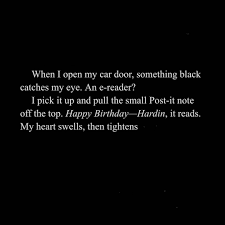 Hardinandtessaa On Instagram When Hardin Bought This For Tessa On Her Birthday Chapter 21 After We Collided Hardin Feelings Quotes About Me Blog