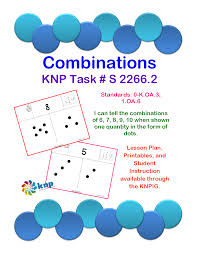 Combination I Can Tell The Combinations Of 6 7 8 9 10 When Shown One Quantity In The Form Of Dots Supports Learn Math Intervention 2nd Grade Math Math