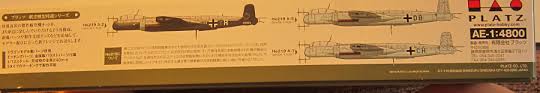 So i try to make operational aircraft with 24.5 m wingspan, jumo 222 engines, 4 blade props, and camera in board. Platz 1 72nd Scale German Heinkel He 219 A 7 A2 5 7 Uhu