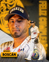 Un año más en tu vida 🎶 Desde familia de Leones, le deseamos un feliz  cumpleaños a nuestro lanzador, @wilfredoboscan41 🎉🎂 #caraquistasoy🦁