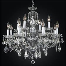 Mcm wrought iron flowers pendant light chandelier lamp glass fixture. Wrought Iron Crystal Chandelier Shop Glow Lighting