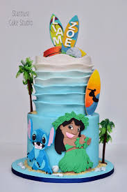 Lilo and stitch party (amia). Lilo And Stitch Birthday Cake Inspiration Birthdaycake Birthdayparty Birthdaypartyideas Cakedeco Lilo And Stitch Cake Stitch Cake Disney Birthday Cakes
