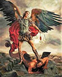 Salvador Fornieles - SAN MIGUEL ARCÁNGEL “San Miguel Arcángel, defiéndenos  en la batalla. Sé nuestro amparo contra la perversidad y asechanzas del  demonio. Reprímale, Dios, pedimos suplicantes, y tú Príncipe de la