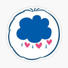 The care bears and cousins usually make fun of him but herbie however understands him and tries her hardest to cheer him up. Grumpy Bear Stickers Redbubble