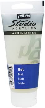 A matte gel color polish does not exist! Pebeo Studio Acrylics Tube Mit 100 Ml Matt Gel Amazon De Kuche Haushalt Wohnen