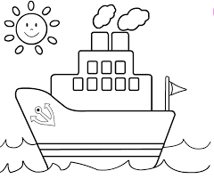 Encontrarás muchos dibujos para dibujar para niños y mayores. Boat Ship 137470 Transporte Colorear Dibujos Gratis