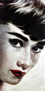 Frank Ritter 'glamorous (audrey)' Giclée On Panel
