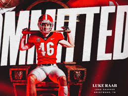 2024 Long Snapper Prospect Luke Raab Announces Commitment to Georgia  Football