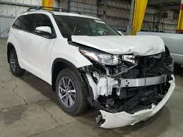 Some 2017 model year highlander vehicles may exhibit one or more of the following conditions Toyota Highlander Se 2017 White 3 5l 6 Vin 5tdjzrfh0hs515391 Free Car History