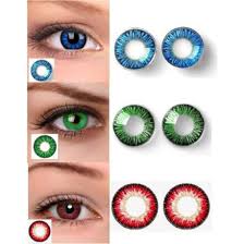 Lens synonyms, lens pronunciation, lens translation, english dictionary definition of lens. Soft Eye 3 Pair Blue Green Red Contact Lens Buy Online In Serbia At Serbia Desertcart Com Productid 101677668