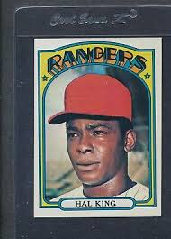 1972 Topps #598 Hal King Rangers NM *9383
