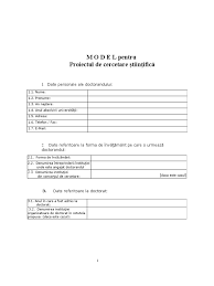 De aceea, sunt foarte importante delimitarea temei şi alegerea unui titlu sugestiv. Model Proiect Cercetare