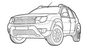 The concept car will always have its place within modern car manufacturing. Modern Car Technical Draw By Ilya Malov Mostphotos