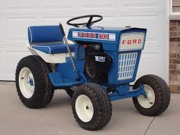 Forde 100 Lawn Garden Tractor Ford Blue Used Garden Tractors Tractors Garden Tractor