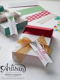 Stamp 2 Linotte Tutorial Modele De Boite Cadeau Boite En Papier
