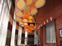 Jw Marriott Grand Rapids Mi Designer Gary Steffy Lighting Design Inc Hand Painted Acrylic Penda Light Architecture Restoration Lighting Lighting Solutions