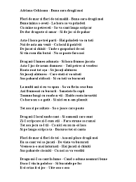 Bună vremi bună sara gazdă bună gazdă mare am vinit cu vorbi buni după datini străbuni. Adriana Ochisanu Buna Seara Dragii Mei