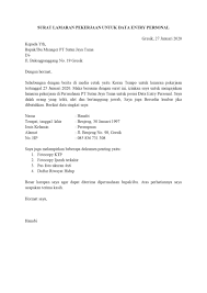 Surat pengalaman kerja, tidak hanya berfungsi sebagai surat pengantar untuk melamar kerja atau mendapatkan pekerjaan di perusahaan yang baru. Contoh Surat Lamaran Pekerjaan Untuk Administrasi Dan Perkantoran Tanpakoma