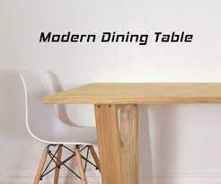 Your ideal dining table top would be strong and well designed and would seat as many people as your family comprises. Making High End Furniture From Plywood Diy Modern Dining Table 6 Steps With Pictures Instructables