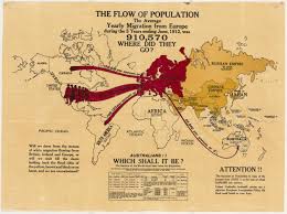 Average Yearly Migration From Europe Where Did They Go 1912 Map Europe World Migration Historical Maps Cartography Map