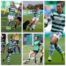 It is the women's section of sporting clube de portug. As Sporting Clube De Portugal Futebol Feminino Facebook