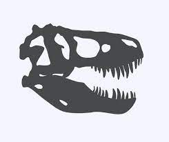 Dinosaur Skeleton Clipart Google Search Dinosaur Silhouette Skull Silhouette Silhouette Illustration