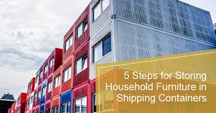Plastic bags with green onions wrapped in paper towels inside. 5 Steps For Storing Household Furniture In Shipping Containers Sigma Container Corporation