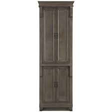 Shop for linen cabinets, bathroom linen cabinets, linen storage cabinets, linen tower cabinets and antique linen cabinets for less at walmart.com. Home Decorators Collection Naples 24 In W X 74 In H X 17 In D Bathroom Linen Cabinet In Distressed Grey Nadgl2474 The Home Depot