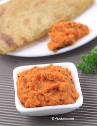 Tomato Onion Chutney Recipe South Indian Tomato Chutney For Dosa And Idli Recipe Indian Vegetarian Dishes Indian Food Recipes Vegetarian Dishes