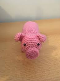 No Sew One Piece Pig Crochet Pig Easy Crochet Animals Crochet Elephant