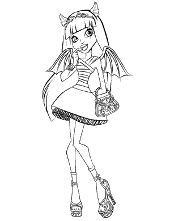 The spruce / ashley deleon nicole these free pumpkin coloring pages will be sna. Monster High Coloring Pages Draculaura Topcoloringpages Net