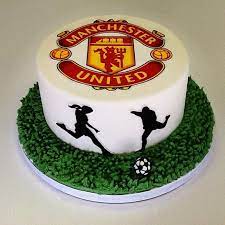 Man football utd united large birthday cake topper inspired gloss finish free postage. 10 Manchester United Cake Ideas Manchester United Cake Soccer Cake Cake