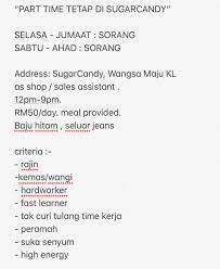 Kerja part time sambil kuliah di pizza hut. Kerja Part Time Kl Sabtu Ahad