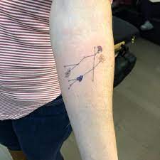 Gemini Constellation Tattoo On The Inner Forearm Gemini Tattoo Tattoos Small Tattoo Designs