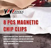 Amazon.com: YIYITOOLS Magnetic Chip Clips 8 Pack - Heavy ...
