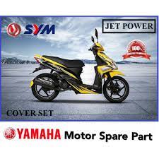 This best scooter for 125 cc segment also offers analog instrument panel for. 100 Original Sym Jet Power 125 Coverset Cover Set Body Cover Bodycover Cover Suit Shoot Shot 100 Original Sym Shopee Malaysia