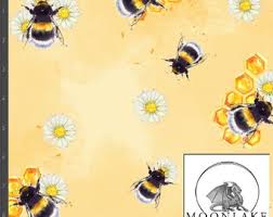 Bees Fabric