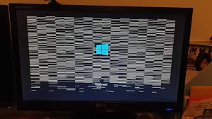 Vertical lines on a pc screen may be a result of hardware failure, or a problem with your graphics card. Windows Won T Boot And White Lines Appear Over The Startup Screen Microsoft Community