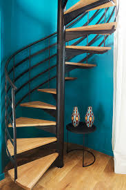 Escalier En Metal Et Bois Escalier En Colimacon Escalier Escalier Colimacon Bois