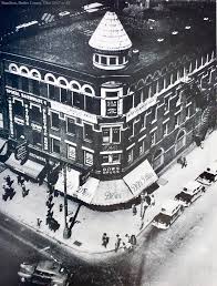 Black And White Cab Lima Ohio 1947 48 Hamilton Ohio Nw Corner Of 2nd High St Picture Taken From The Rentschler Building Street Curb Ohio Steel Worker