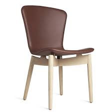 Charthouse rectangular dining table, 2 host chairs and 6 upholstered dining chairs. Mater Shell Dining Chair At Questo Design