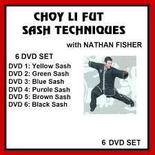 Choy Li Lay Fut Kung Fu Black Belt Training 6 DVD Set White Dragon Doc Fai  Wong