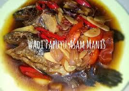 Resep gangan karuh iwak papuyu : Resep Wadi Papuyu Asam Manis Dandelion Cita Rasa Tinggi Kreasi Resep Ikan