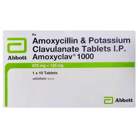 Buy Amoxyclav 1000 Tablet online | Uses, Side Effects, Price and substitutes | Apollo Pharmacy