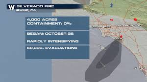 See evacuation order map for sonoma, napa and lake counties. California Fire Danger Silverado Fire Prompts Evacuations Weathernation