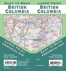 British Columbia Road Map