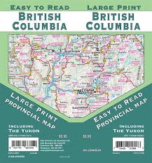 british columbia road map