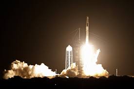 Spacex designs, manufactures and launches advanced rockets and spacecraft. Highlights From Spacex S Launch Of 4 Astronauts For Nasa The New York Times