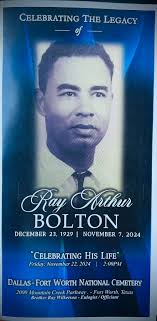 Serving the Family of Mr. Ray Arthur Bolton