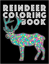 From santa to reindeer you'll find it all! Reindeer Coloring Book Adult Coloring Pages With Christmas Themed Of Holiday Patterns And Mandalas For Hours Of Fun Stress Relief And Relaxation Birds Pixel 9798689139449 Amazon Com Books